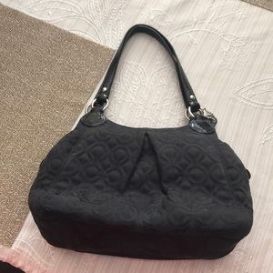 Coach Gramery OP Art quilted Handbag
